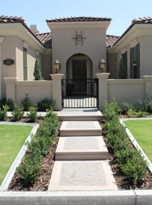 Photo of stamped concrete